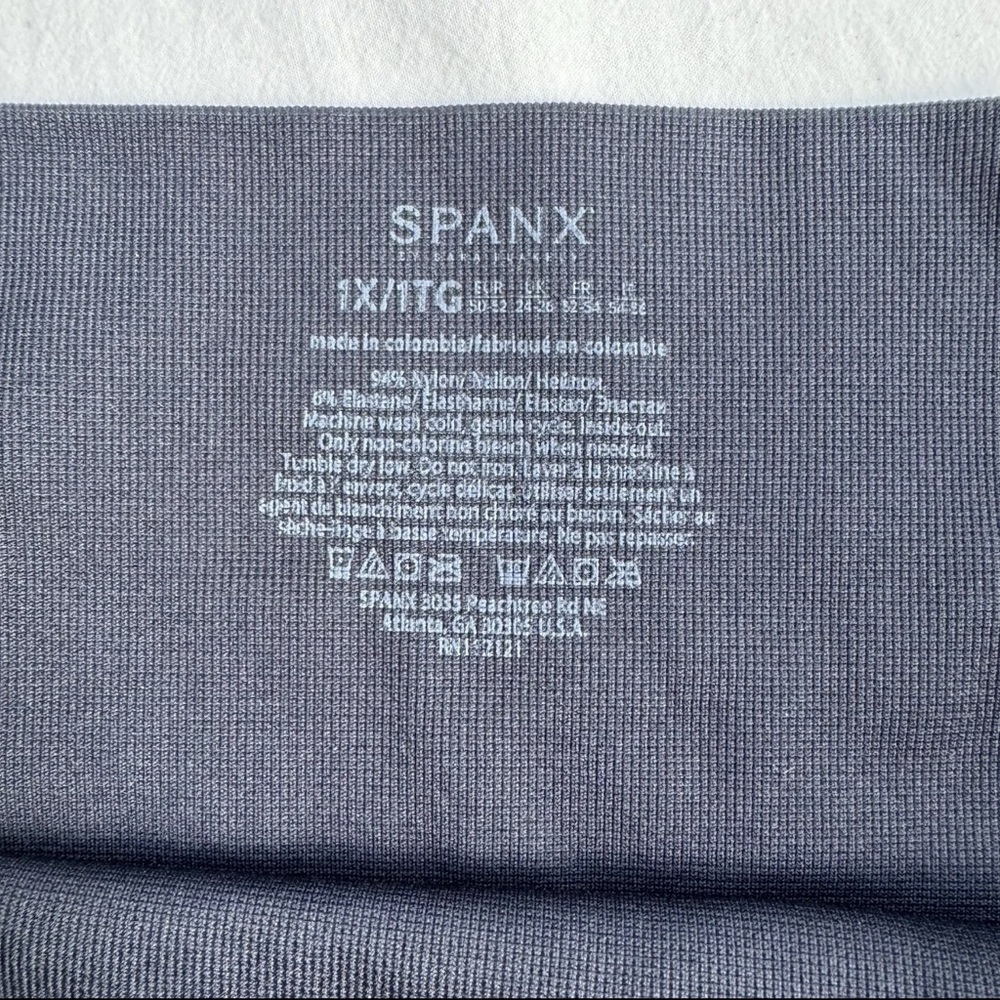 SPANX shapewear Capri leggings women’s plus size 1x black pull on stretch NWOT